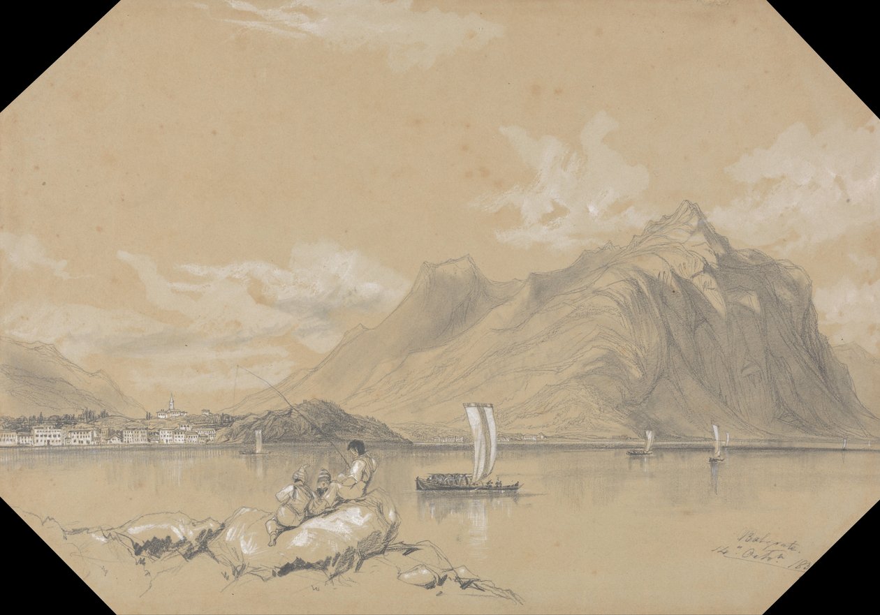 Balgrate. 14. Ekim. 1837 by Edward Lear