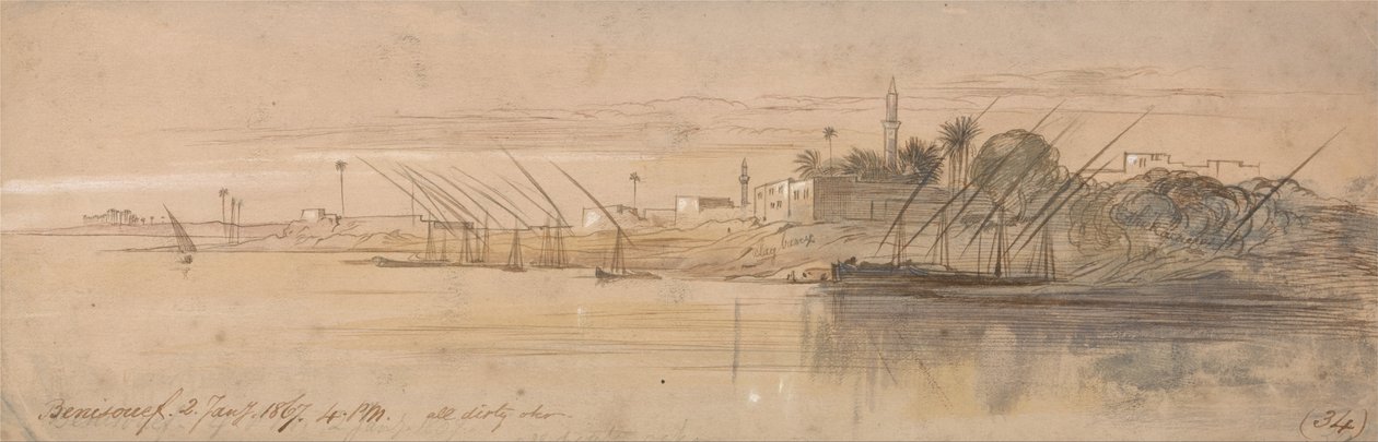 Benisouef by Edward Lear