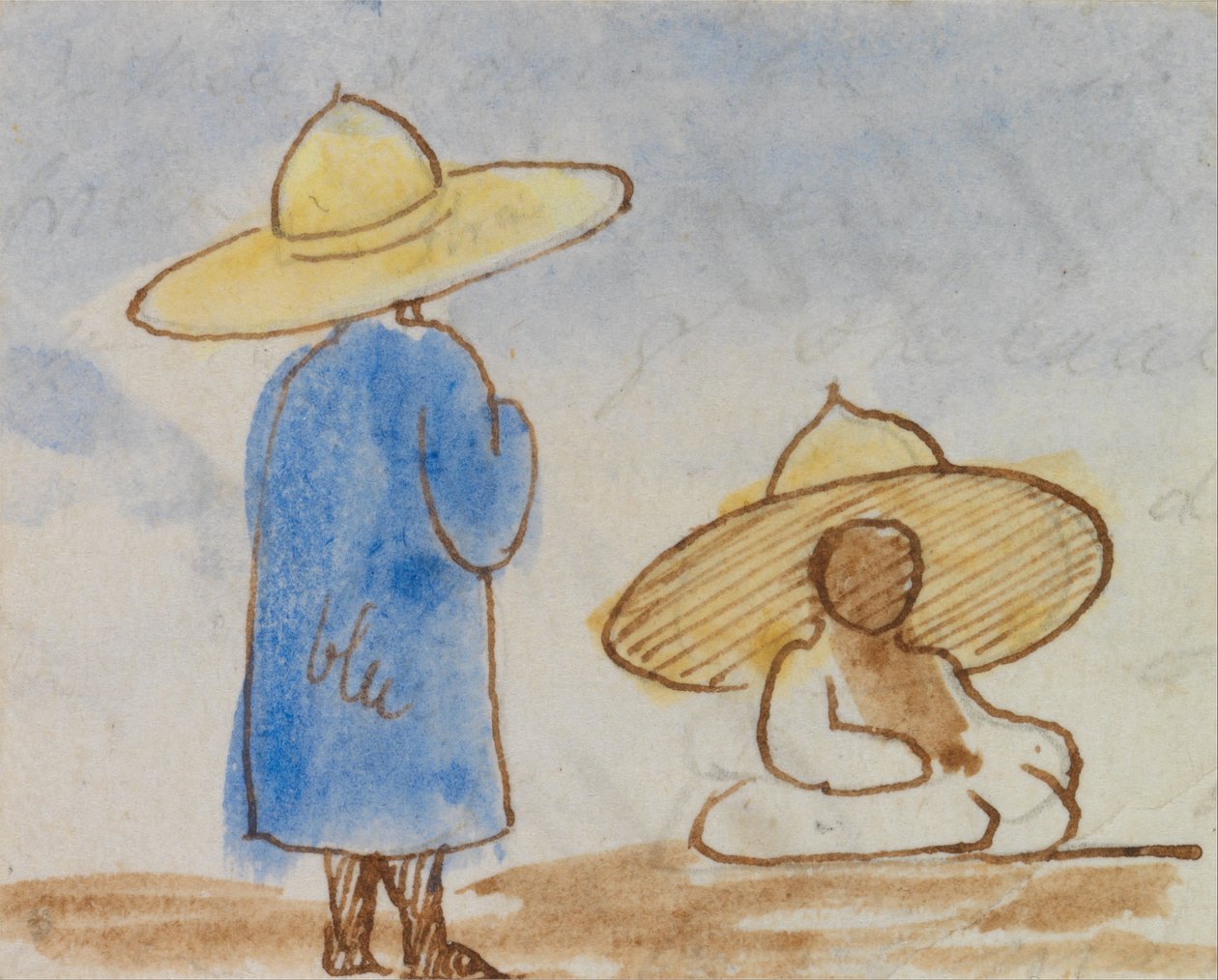 Mısırlı Erkekler by Edward Lear