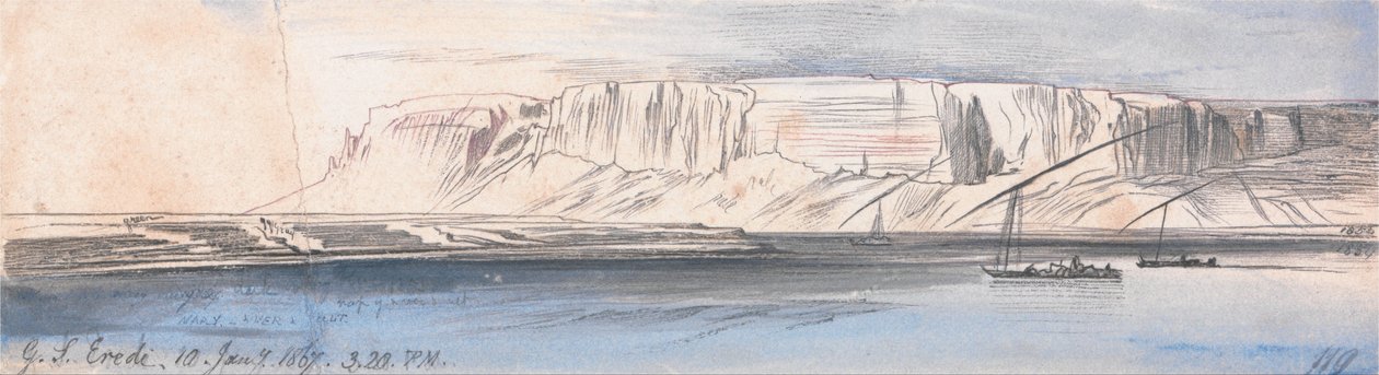 Jebel Şeyh Mirasçıları by Edward Lear