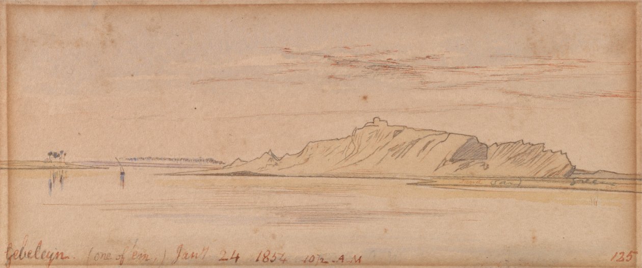 Gebelein by Edward Lear