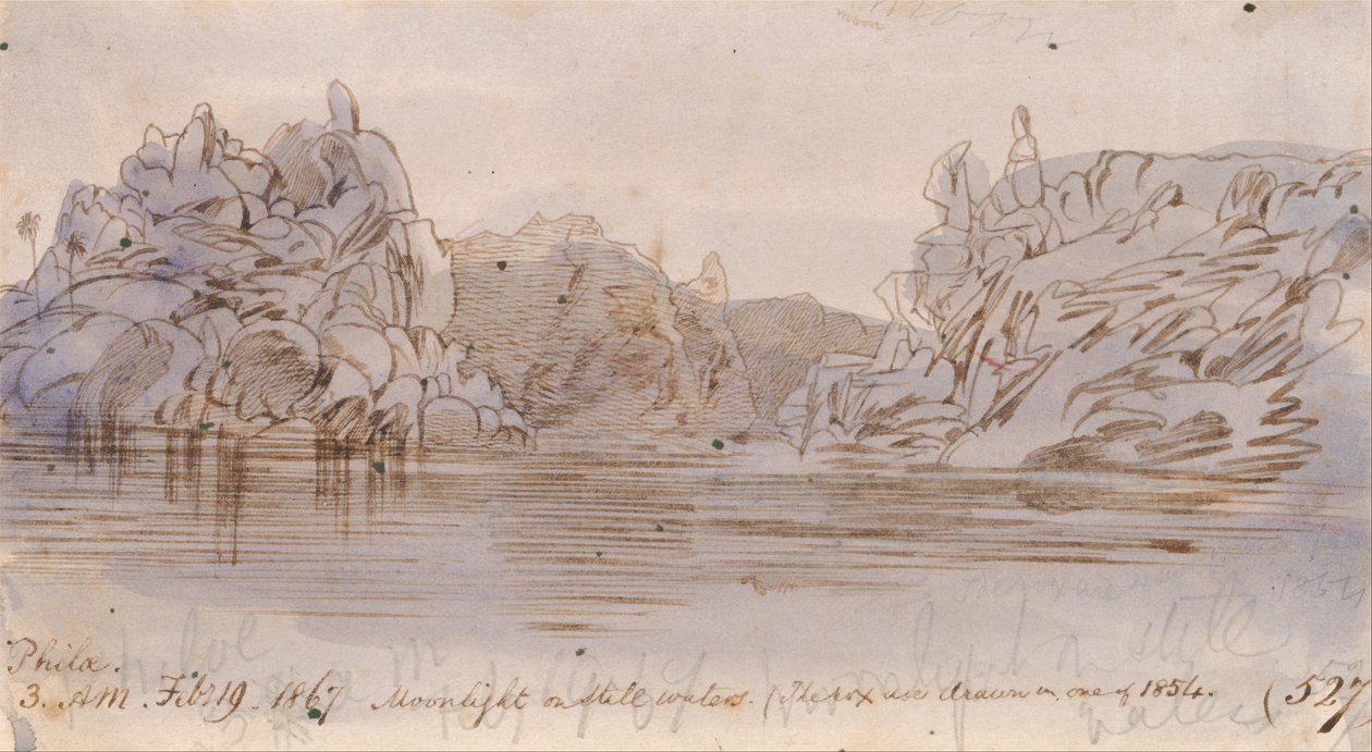 Philae by Edward Lear
