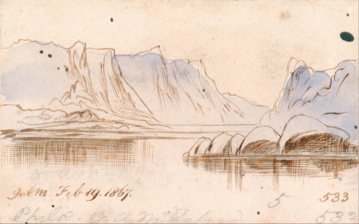 Philae by Edward Lear