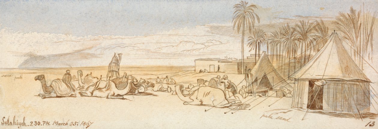 Salahiyeh by Edward Lear