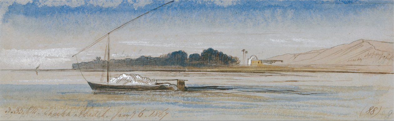 Şeyh Abadeh by Edward Lear