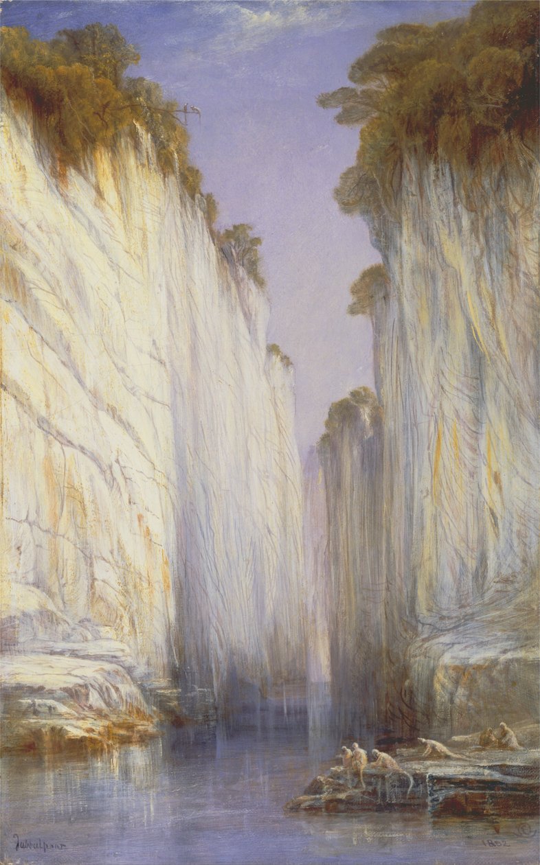 Mermer Kayalar by Edward Lear
