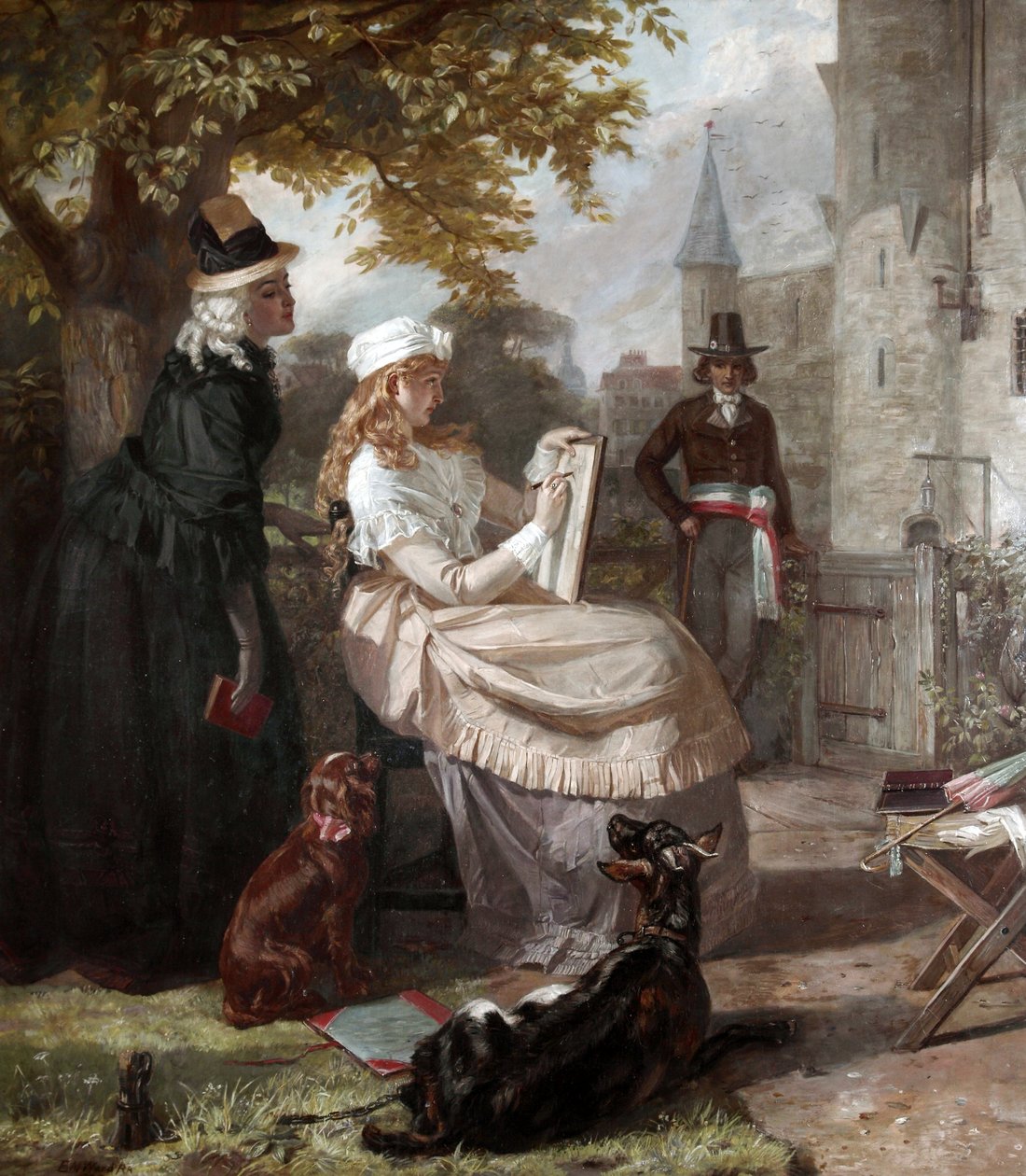 Tapınağın Yetimi by Edward Matthew Ward