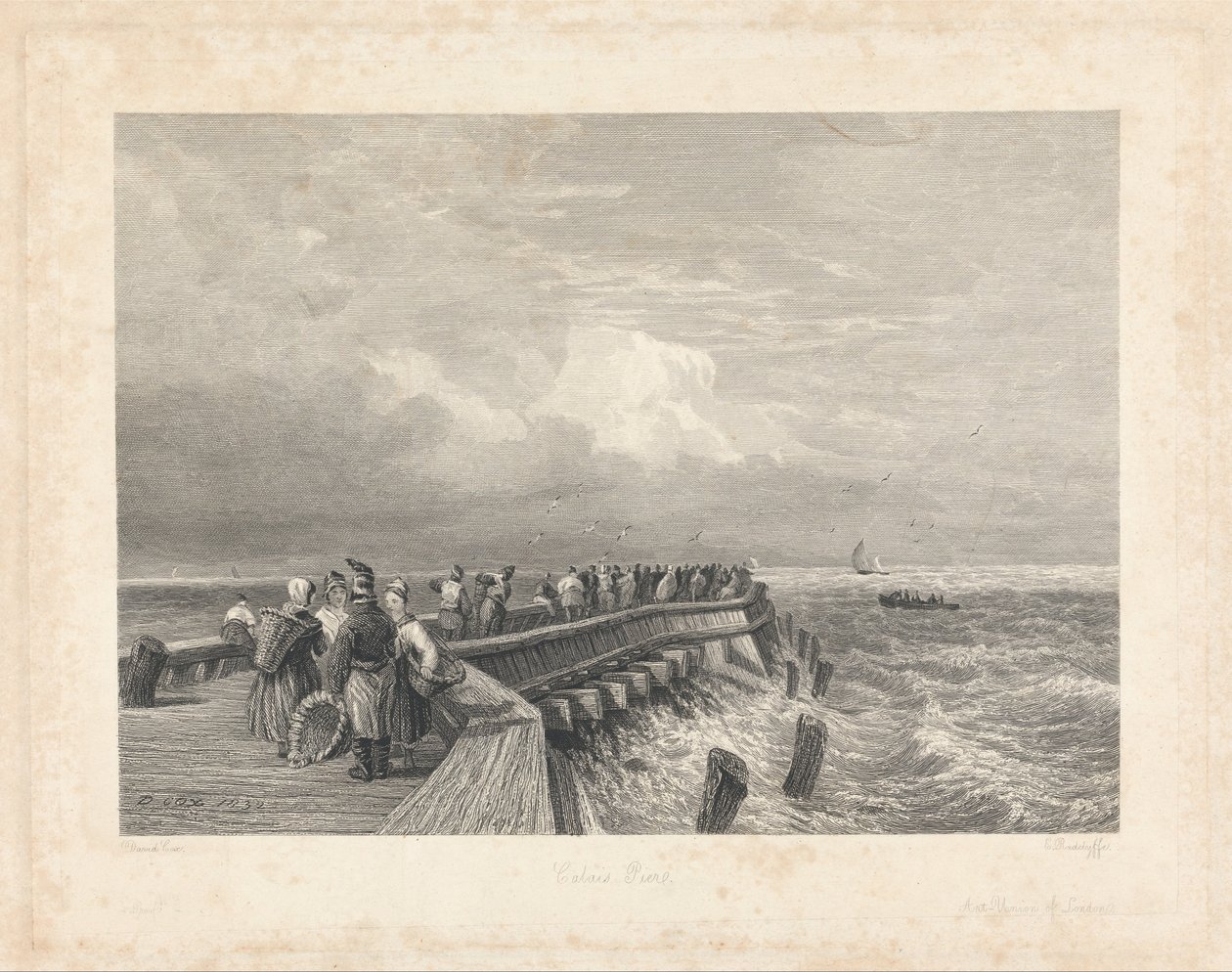 Calais İskelesi by Edward Radclyffe