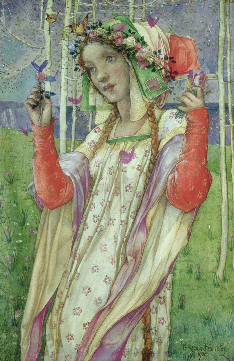 Peri Ülkesi, 1906 by Edward Reginald Frampton