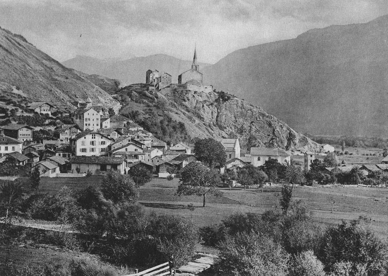 Raron im Wallis by Edward Whymper