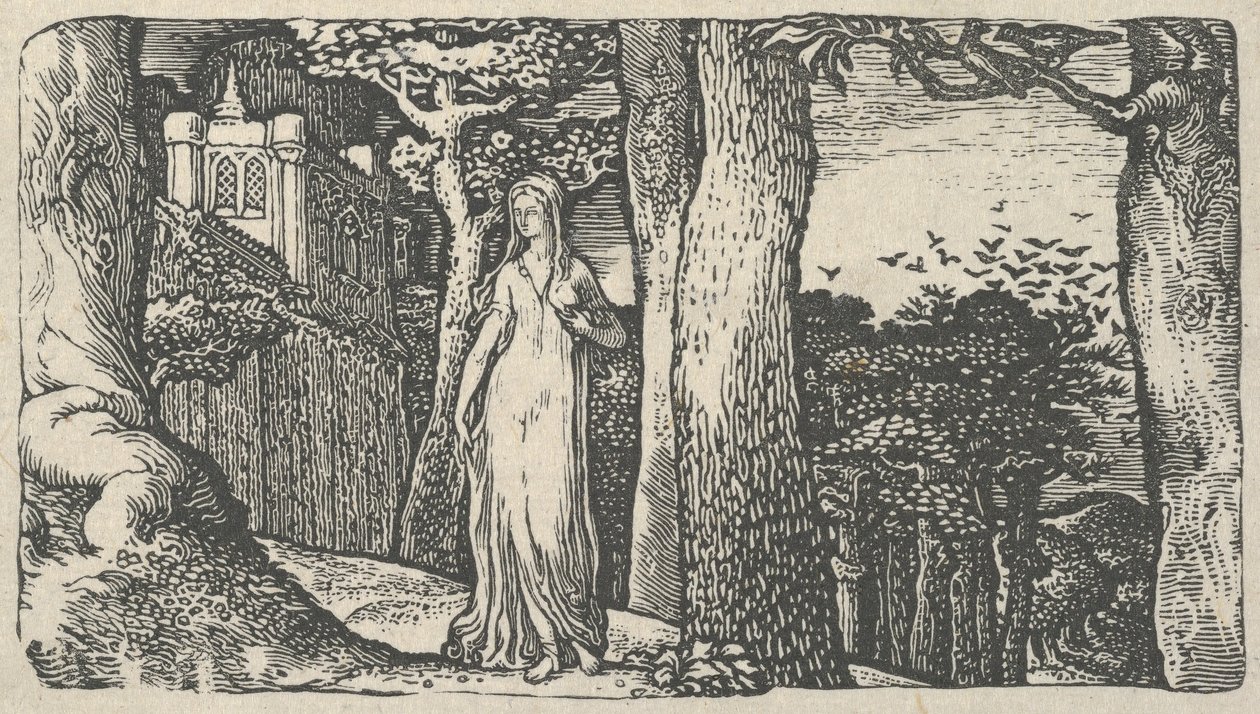 Kaleli Hanım, 1829. by Edward Calvert
