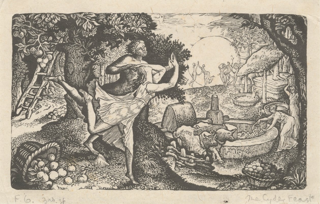 Cyder Bayramı by Edward Calvert