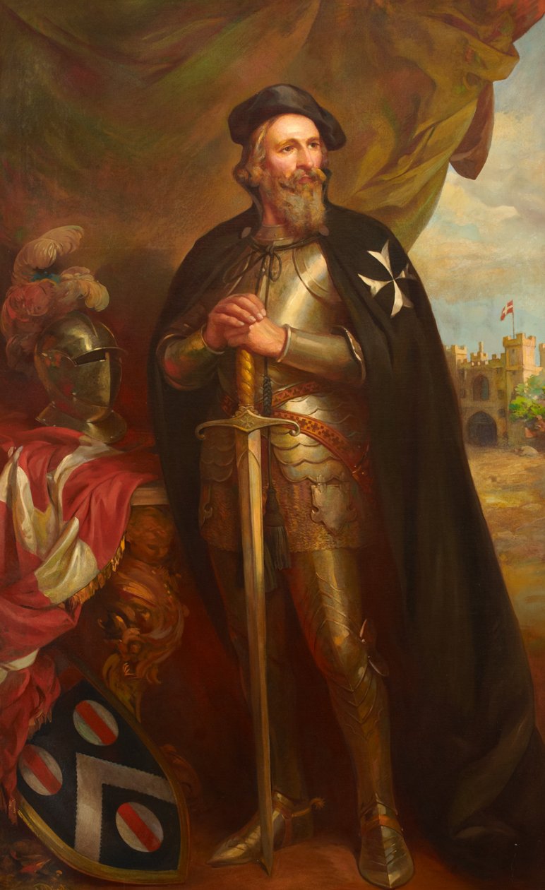 Büyük Başrahip Thomas Docwra by Edward Caruana Dingli