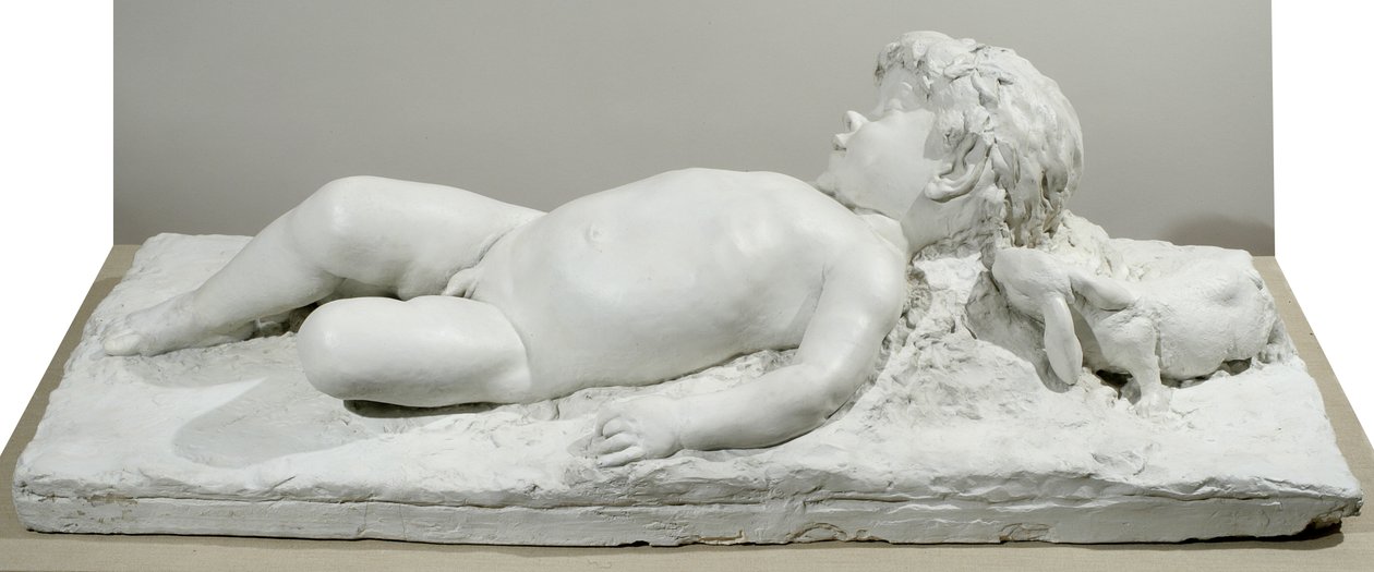 Uyuyan Faun (alçı) by Edward Clark Potter
