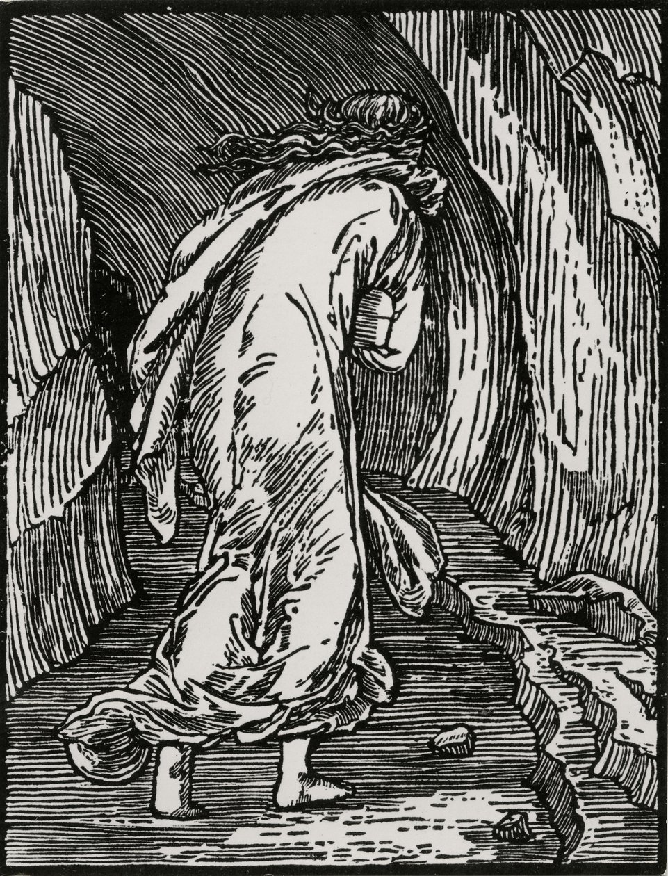 cehenneme gitmek by Edward Coley (after) Burne Jones