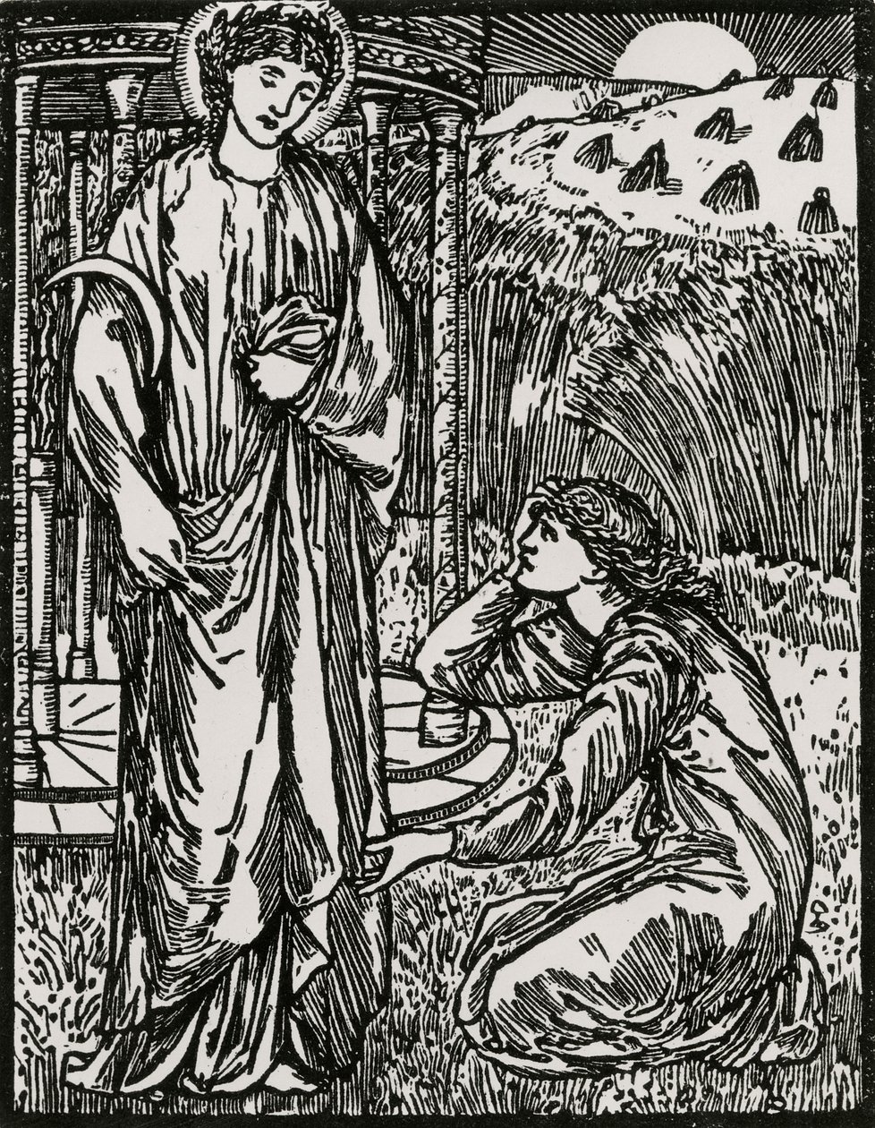 Ruh ve Ceres by Edward Coley (after) Burne Jones