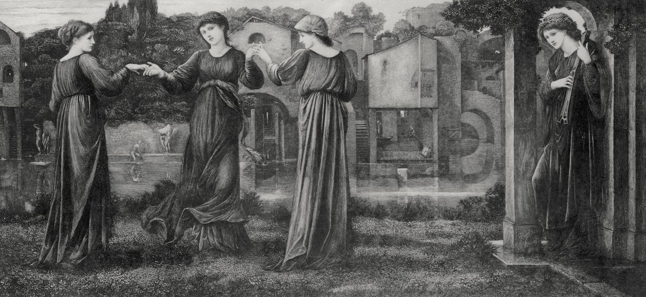 Değirmen by Edward Coley (after) Burne Jones