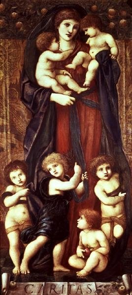 Hayır kurumu by Edward Coley Burne Jones