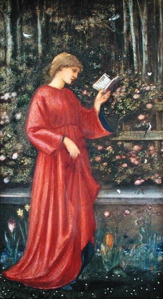 Prenses Sabra (kağıt üzerinde pastel) by Edward Coley Burne Jones