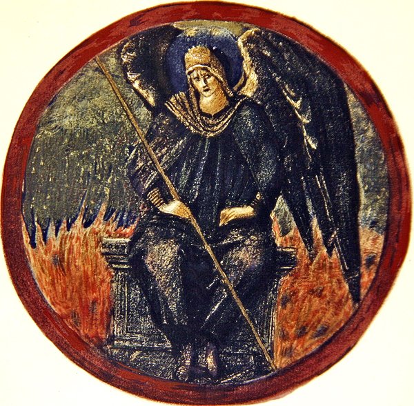 Çiçek Kitabı: XXVII. Kara Başmelek by Edward Coley Burne Jones