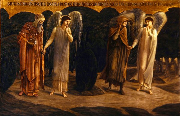 Kral ve Çoban by Edward Coley Burne Jones