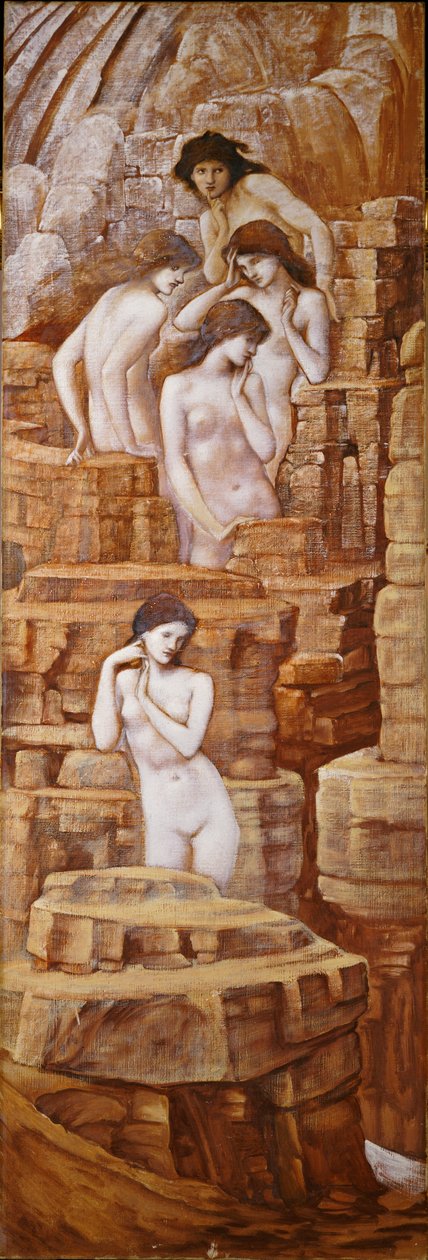 Tepe Perileri by Edward Burne Jones