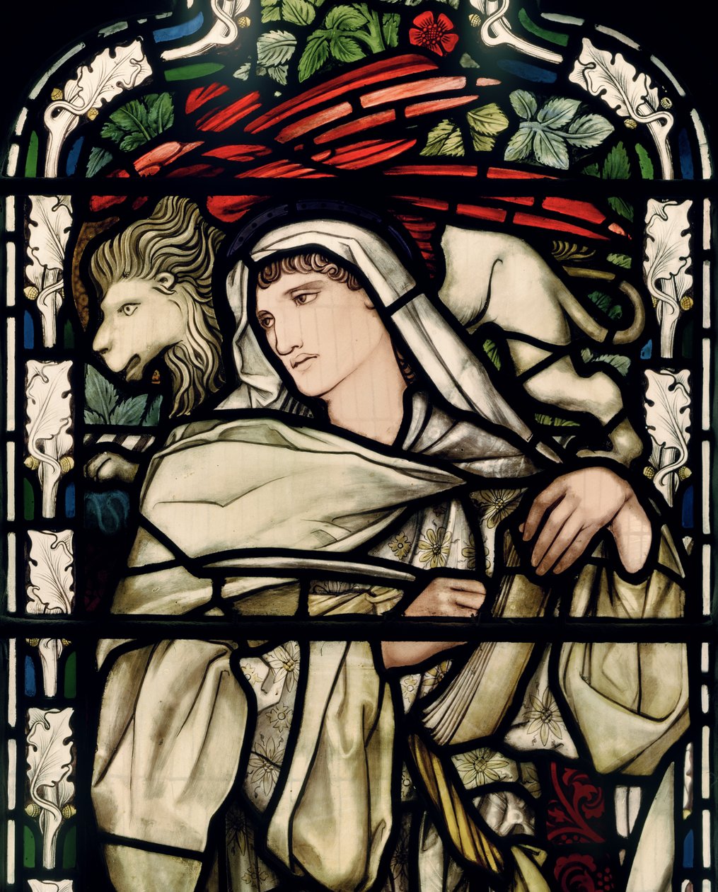 St. Mark, 1876 (vitray) by Edward Burne Jones