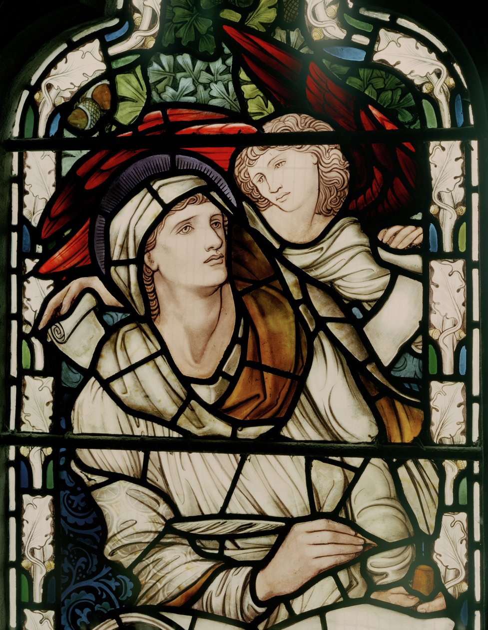Aziz Matta, 1876 (vitray) by Edward Burne Jones