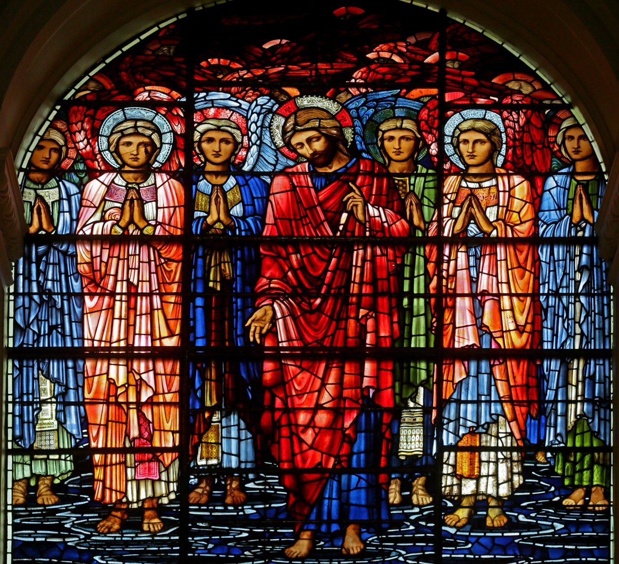 Yükseliş, 1885-1897 (vitray) by Edward Burne Jones