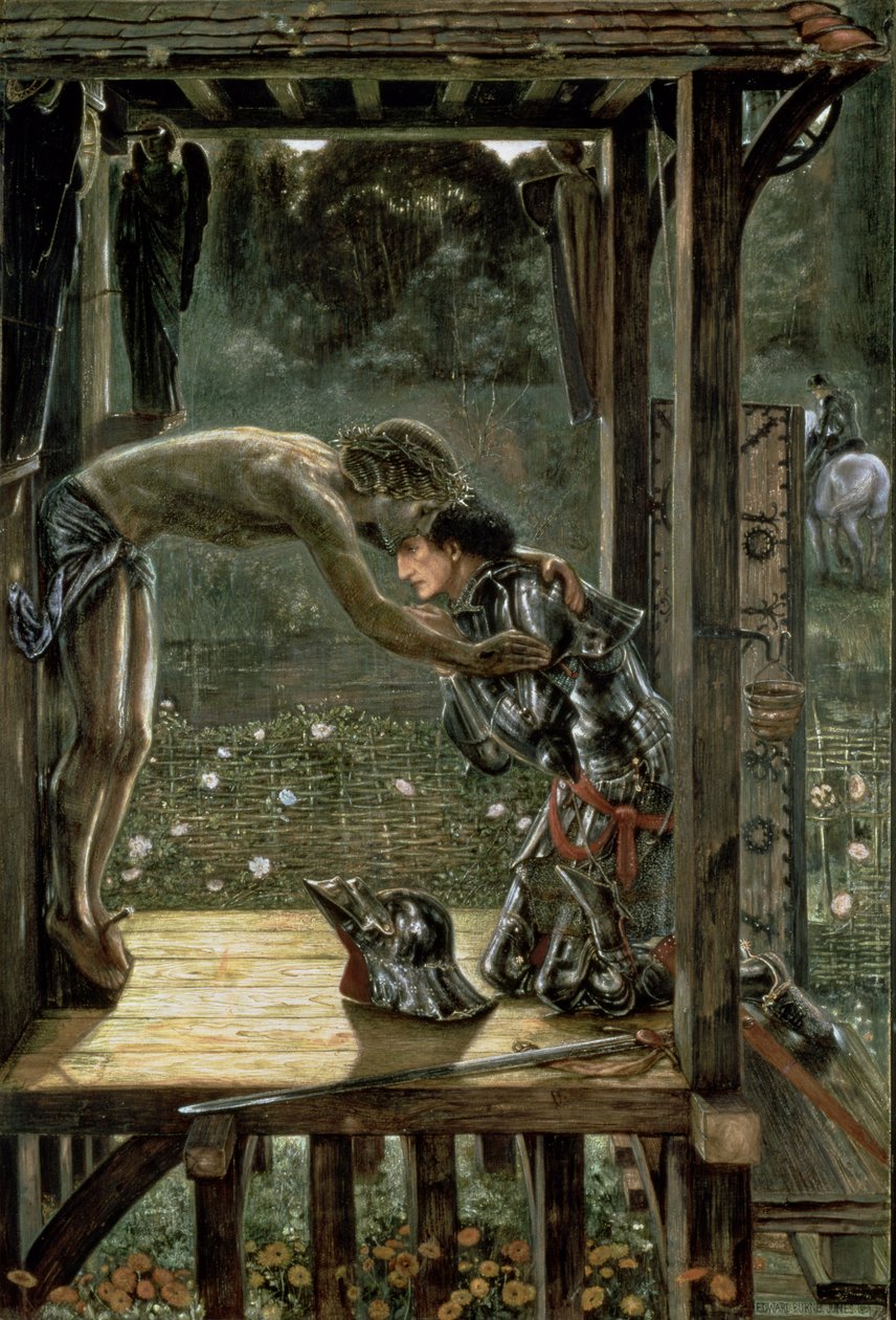 Merhametli Şövalye, 1863 by Edward Burne Jones