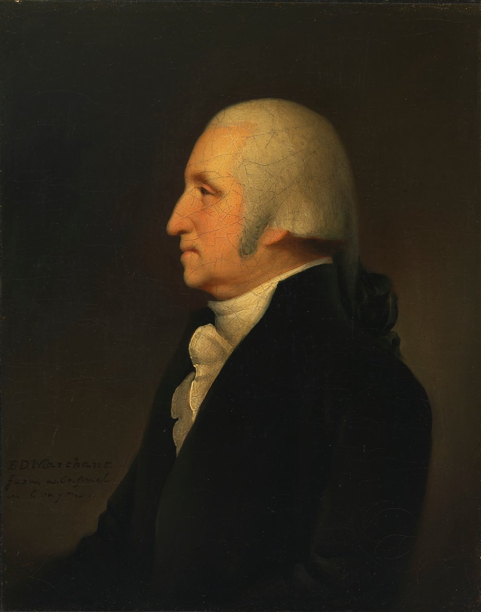 George Washington, 1843-1844. by Edward Dalton Marchant