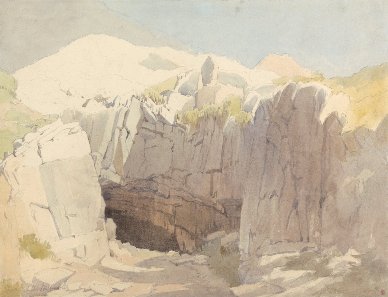 Mumbles'ta Kayaların İncelenmesi by Edward Duncan