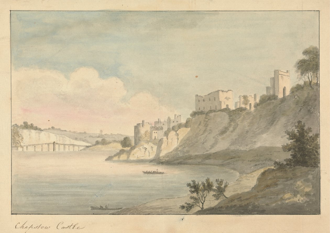 Chepstow Kalesi by Edward Francis Burney