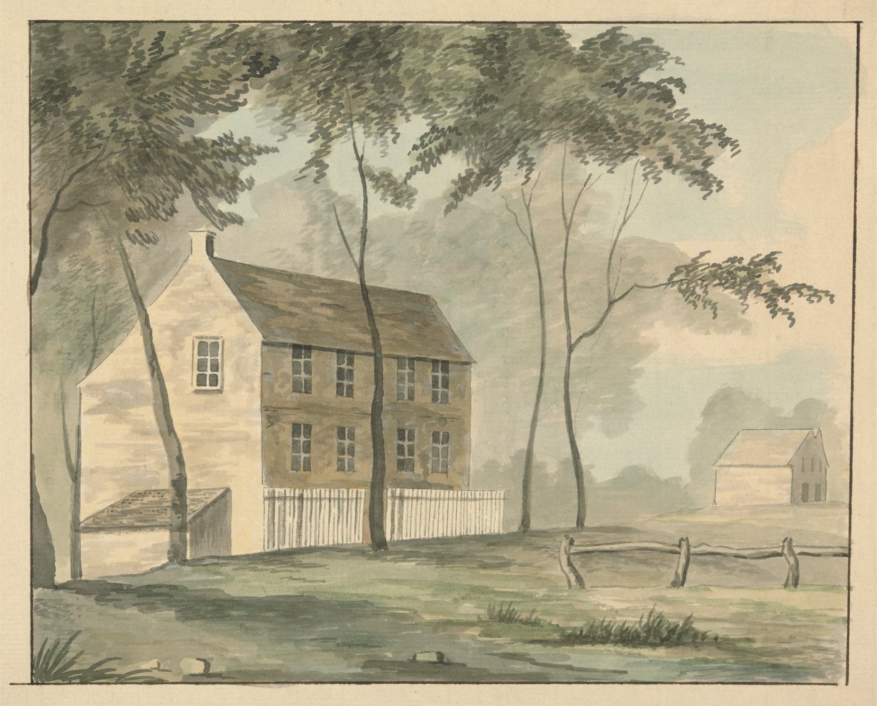 Kır evi by Edward Francis Burney