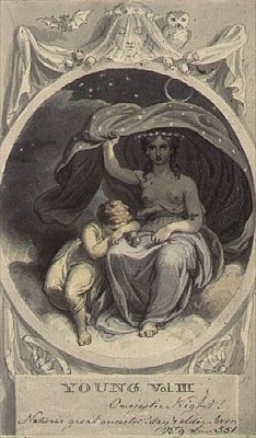 Görkemli Gece (çizim) by Edward Francis Burney