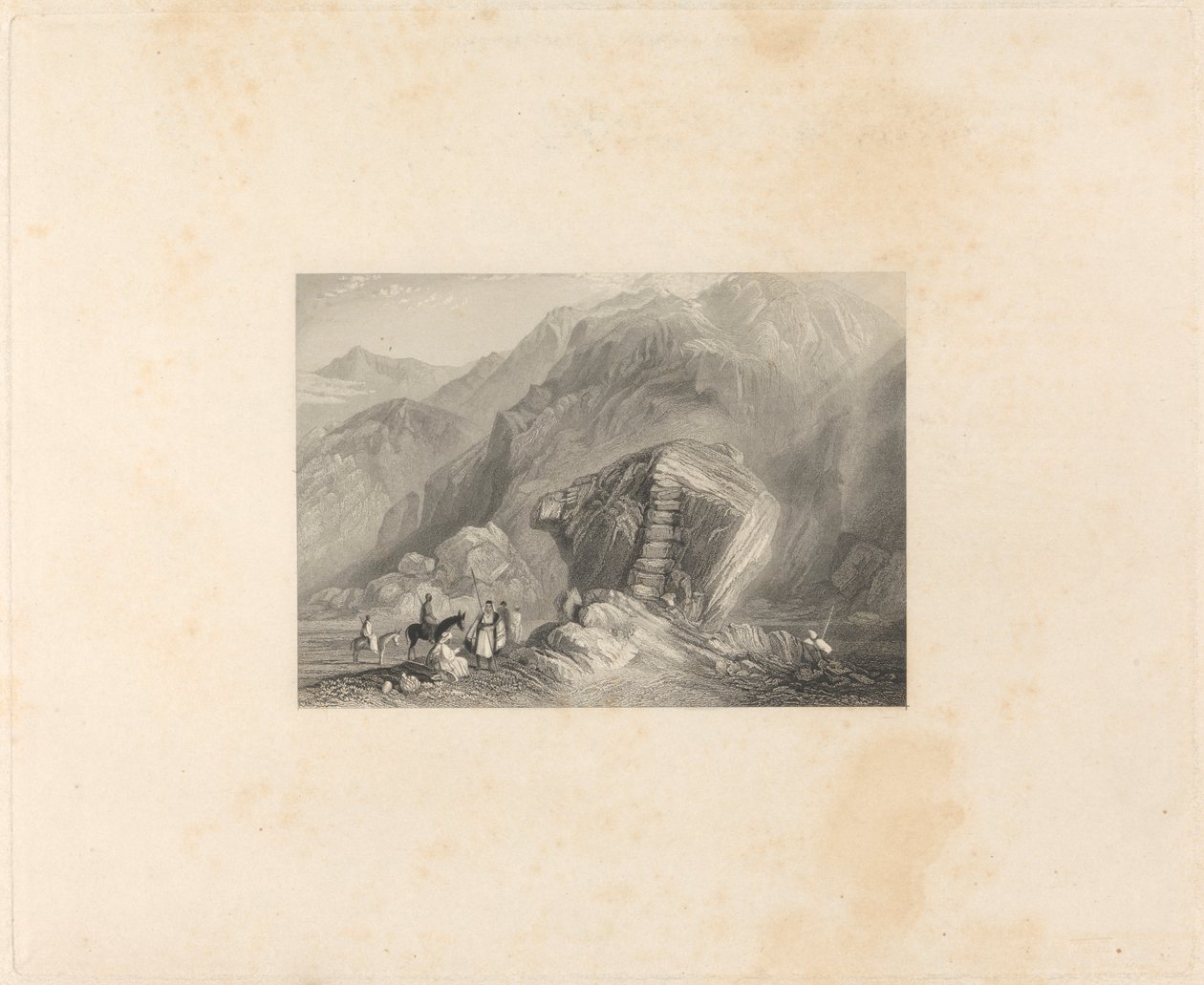 Sina Çölü by Edward Francis Finden