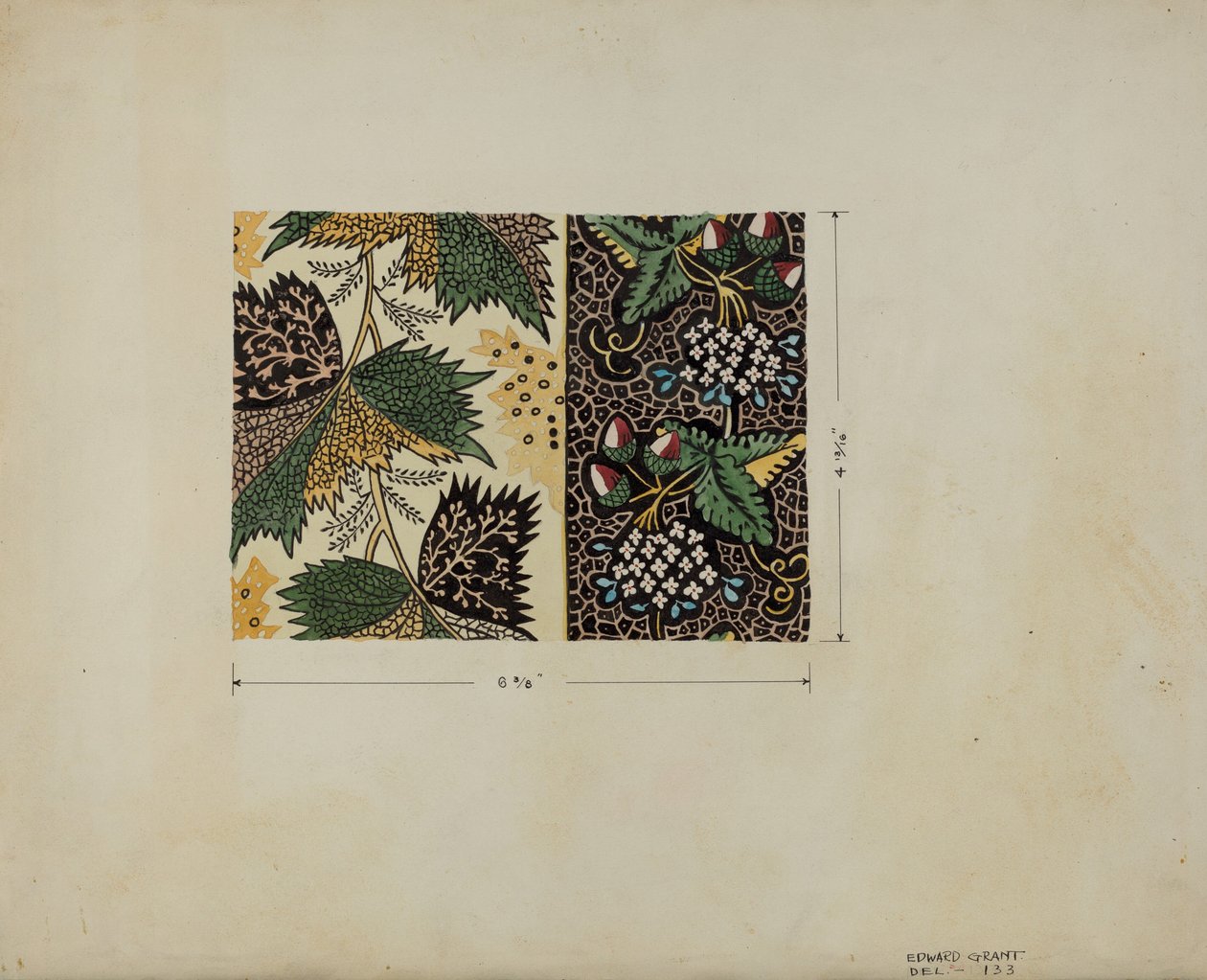 Patiska Parçası, c. 1936. by Edward Grant