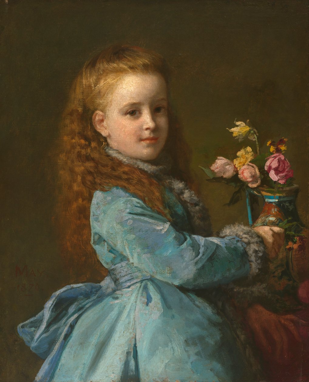 Edith Wharton, 1870. by Edward Harrison May