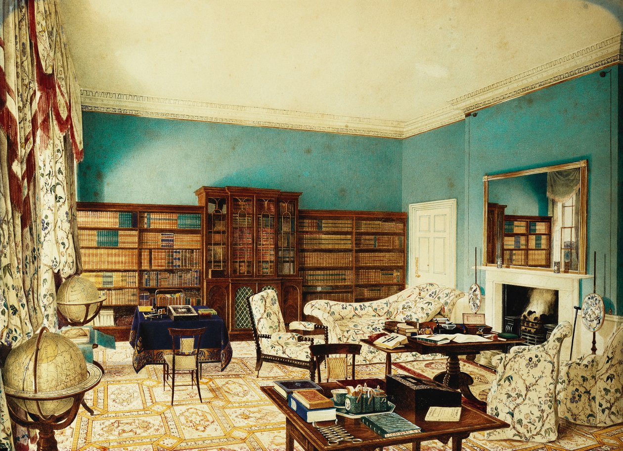 Kütüphane, Binfield, Berkshire, by Edward Hassell