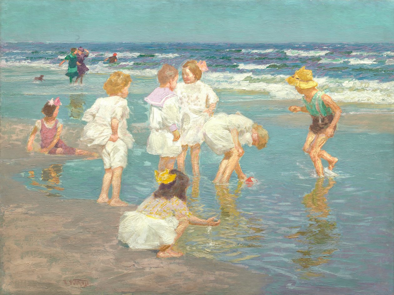 Bir tatil by Edward Henry Potthast