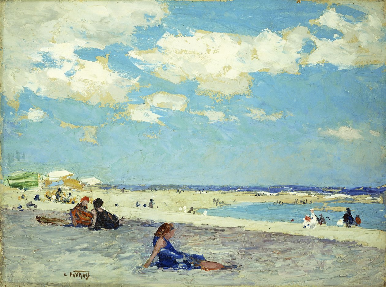 Uzun sahil, by Edward Henry Potthast