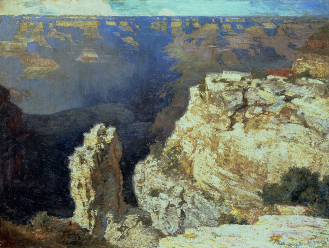 Büyük Kanyon (tuval üzerine yağlı boya) by Edward Henry Potthast