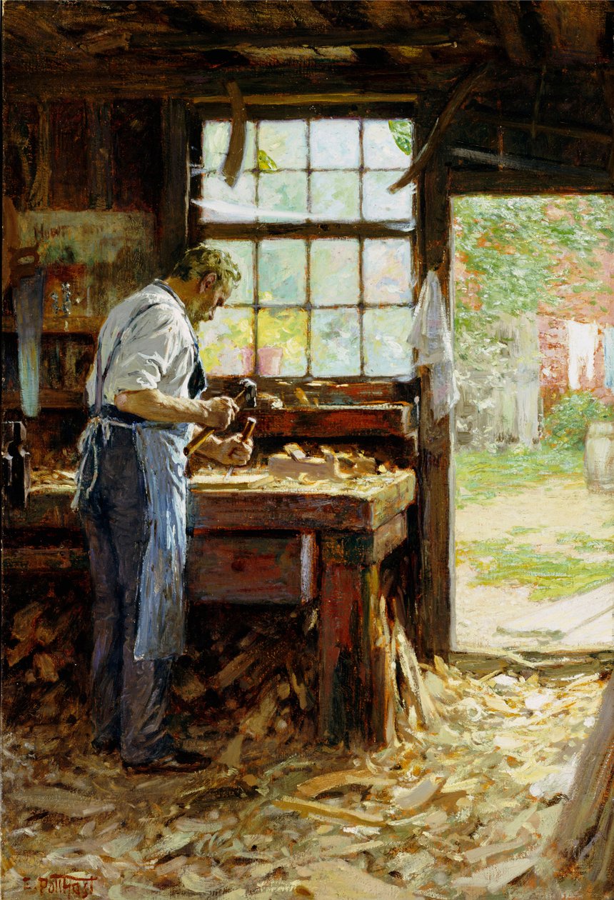 Köy Marangozu, 1899 by Edward Henry Potthast