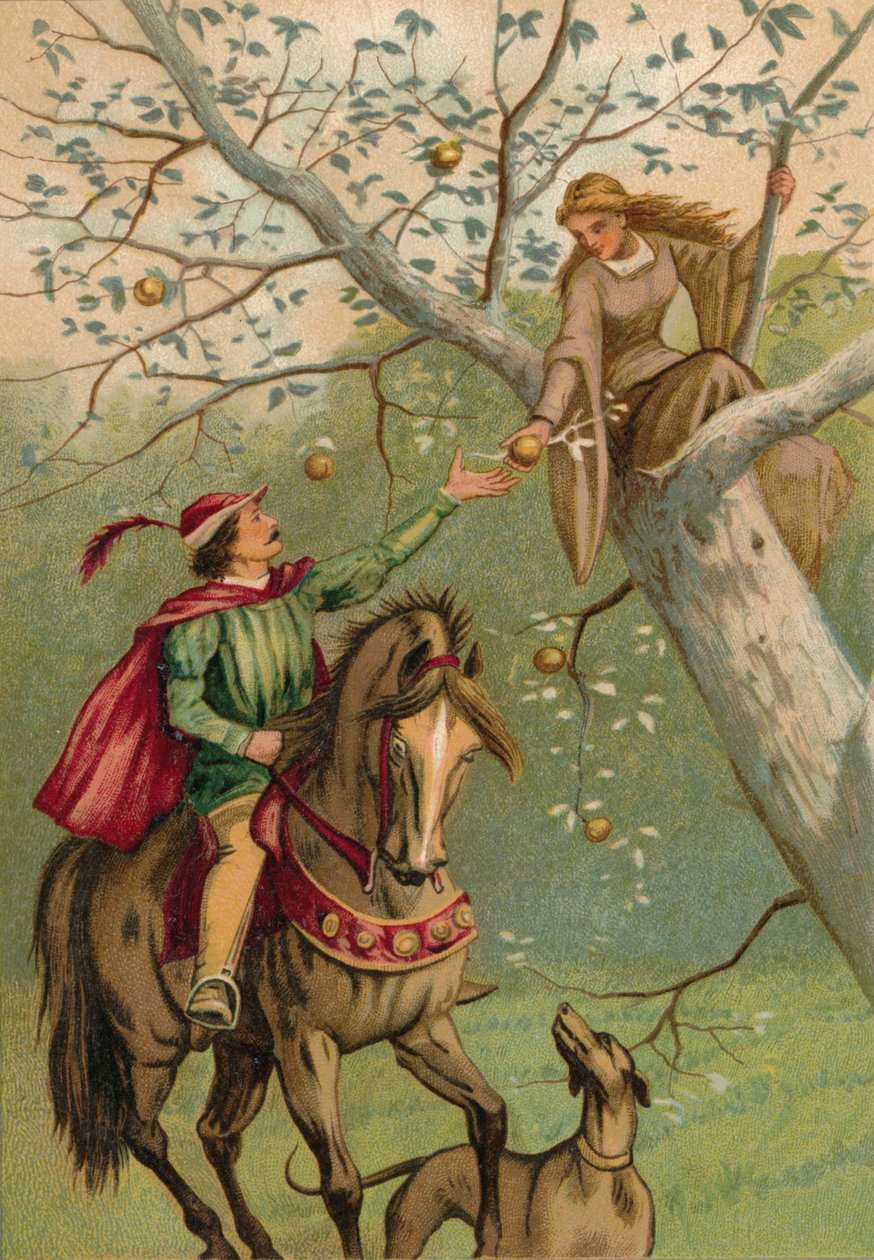 İki Göz ve Şövalye, 1901 by Edward Henry Wehnert
