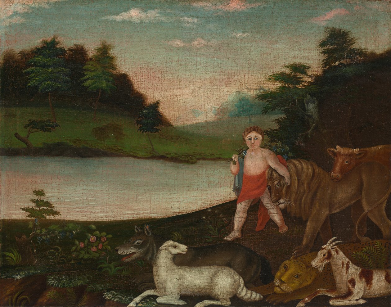 Barışçıl Krallık, c. 1816-1818. by Edward Hicks
