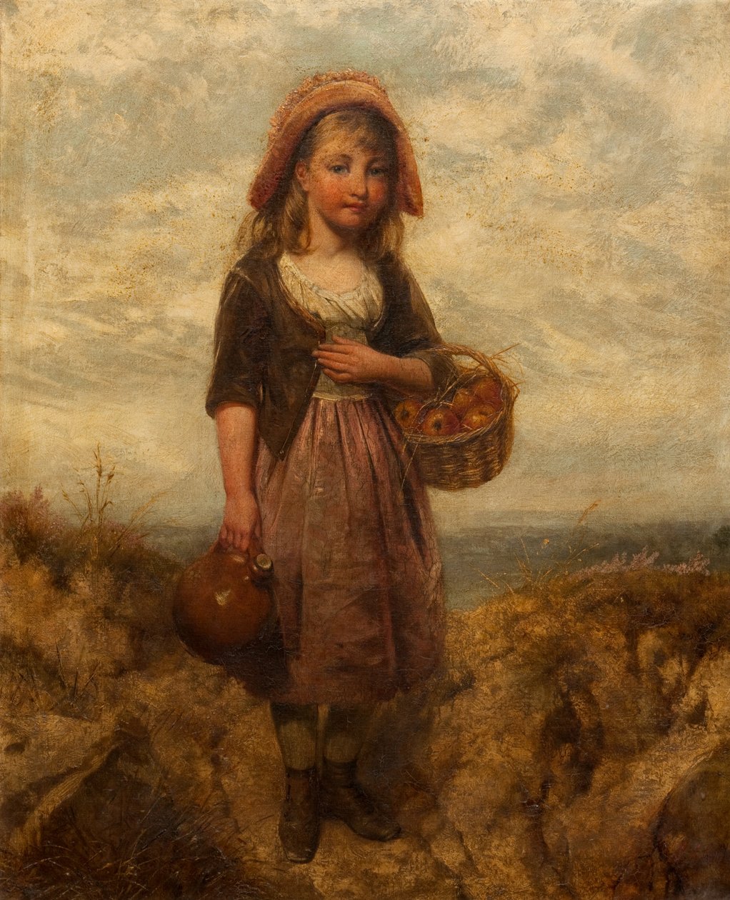 Elma Sepeti Olan Kız by Edward John Cobbett