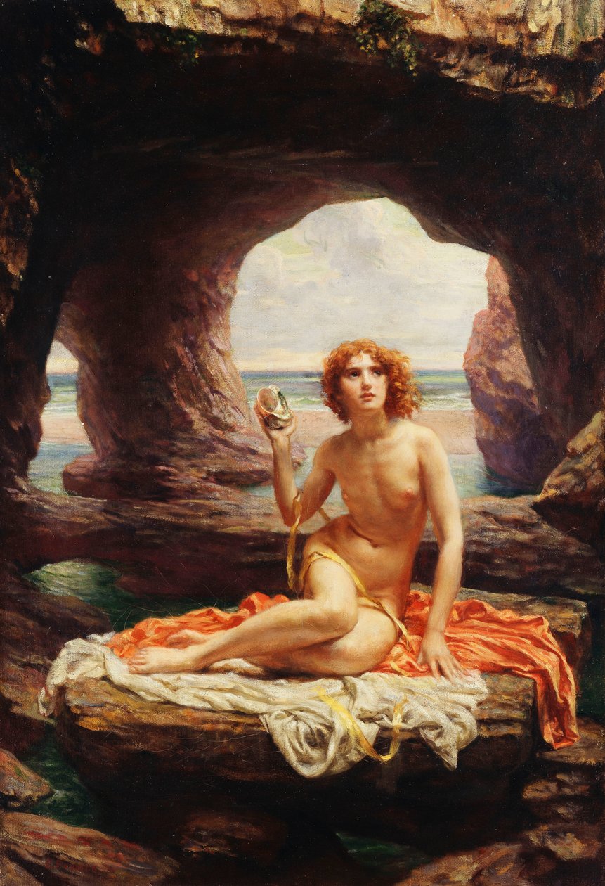 Alçak Gelgitte, by Edward John Poynter