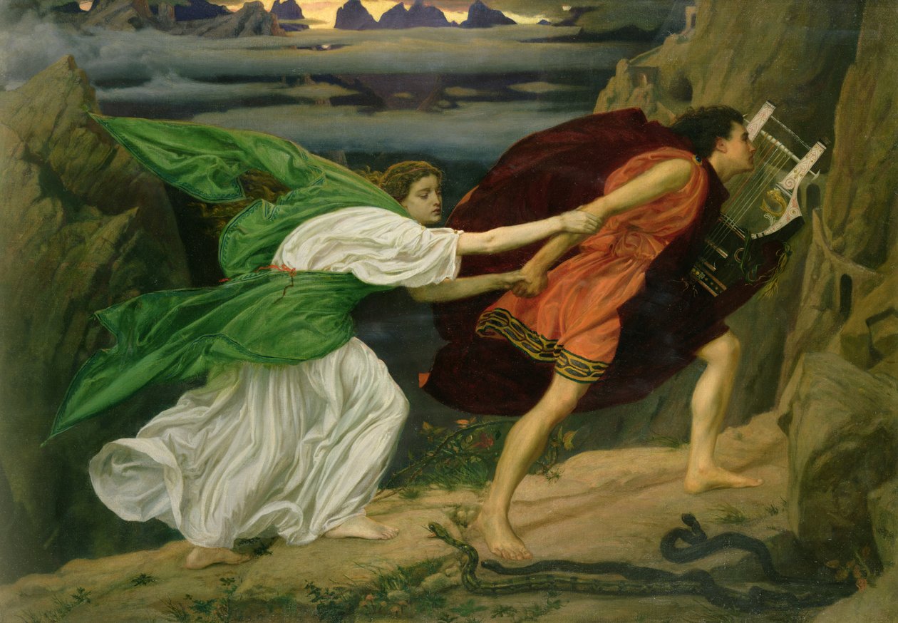 Orpheus ve Eurydice, 1862 by Edward John Poynter