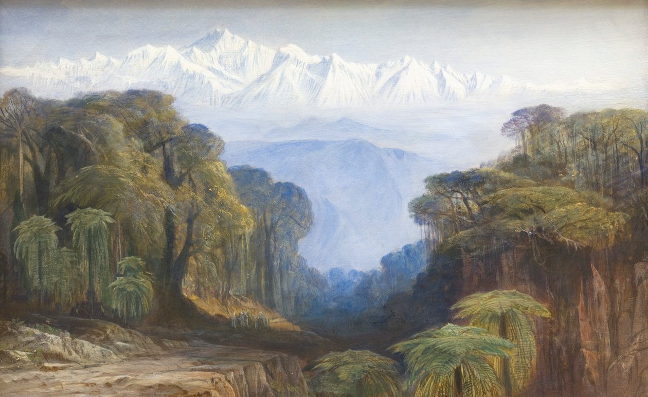 Kinchinjunga by Edward Lear
