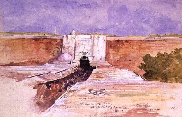 Çarşı Kanea, Girit by Edward Lear